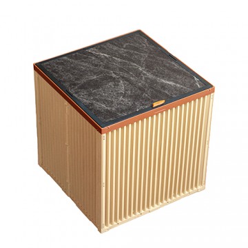 Qcomb｜磁力積木家具 - 沙漠棕 (四入組)