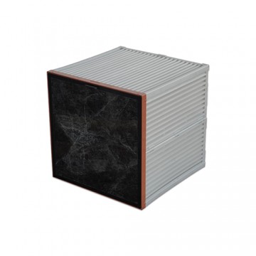Qcomb｜磁力積木家具 - 水泥灰 (十二入組)